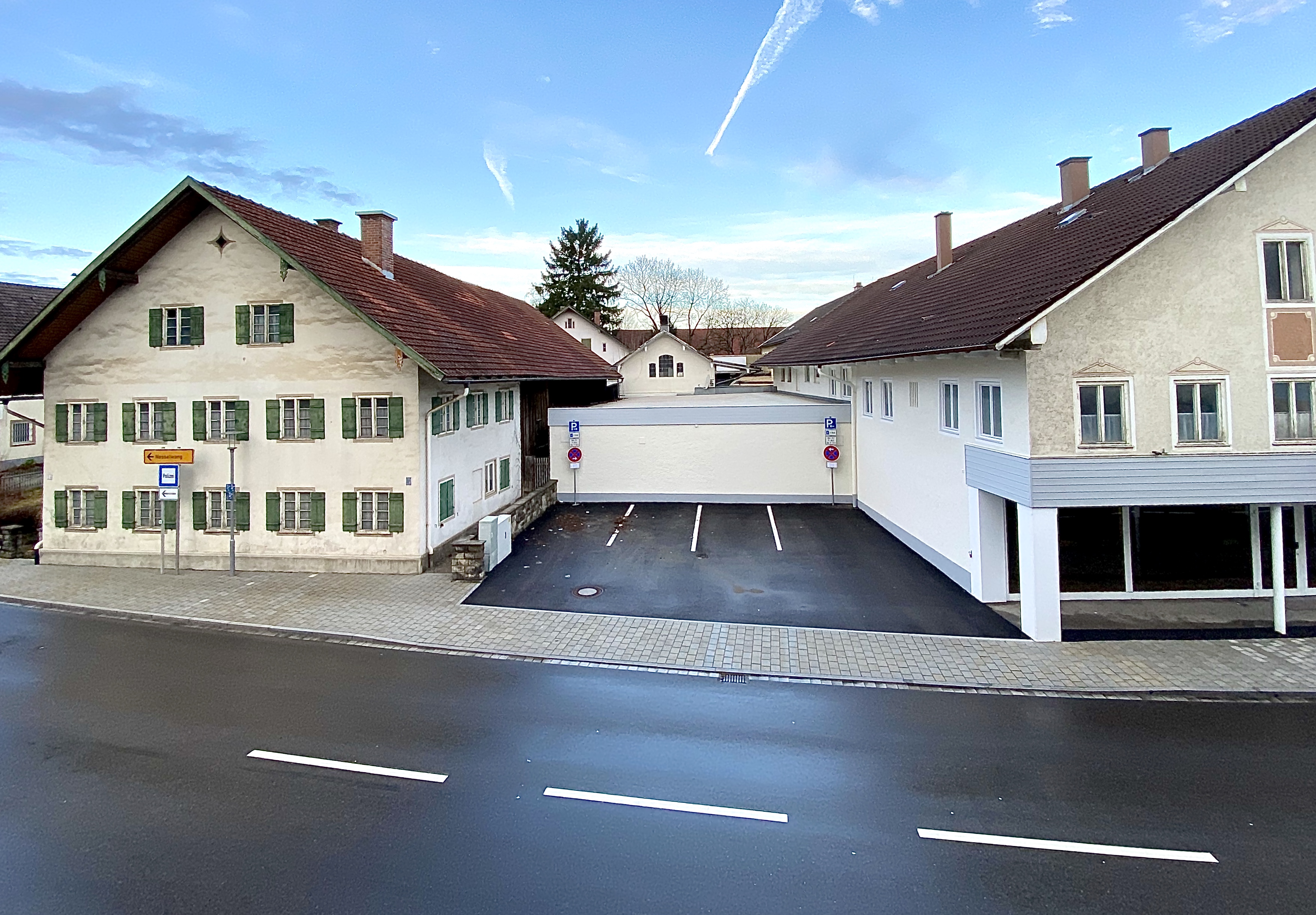 Parkplätze direkt vor der Hausarztpraxis